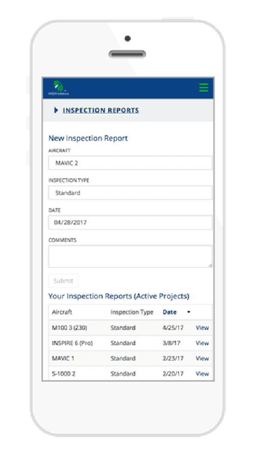 HAZON Drone Management System screenshot 2